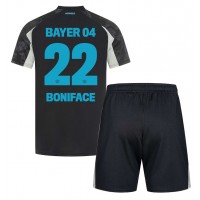 Bayer Leverkusen Victor Boniface #22 Tredjedraktsett Barn 2024-25 Kortermet (+ Korte bukser)